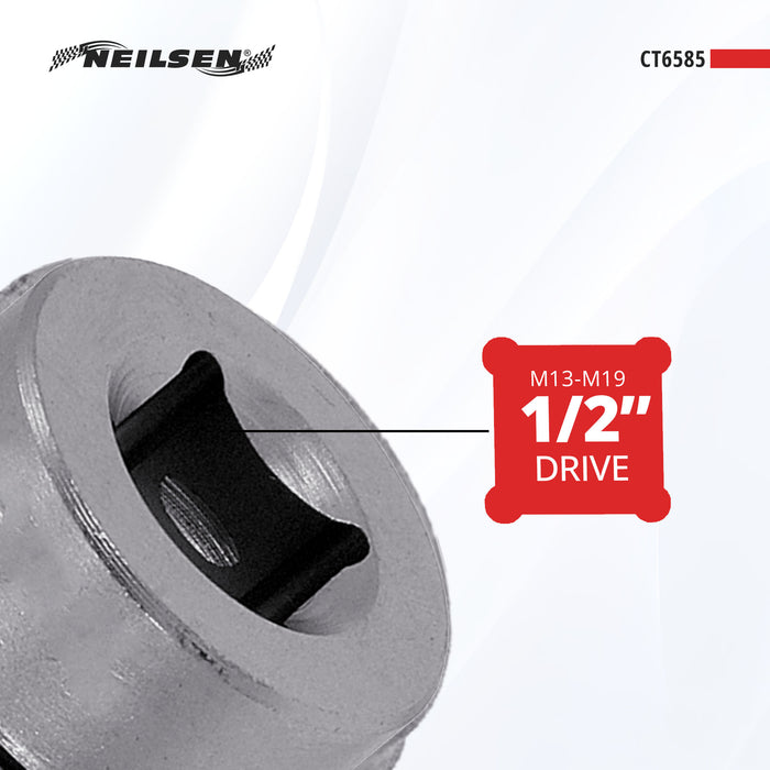 CT6585 - Adjustable Tap Chuck Socket 1/2"Dr  M13-M19