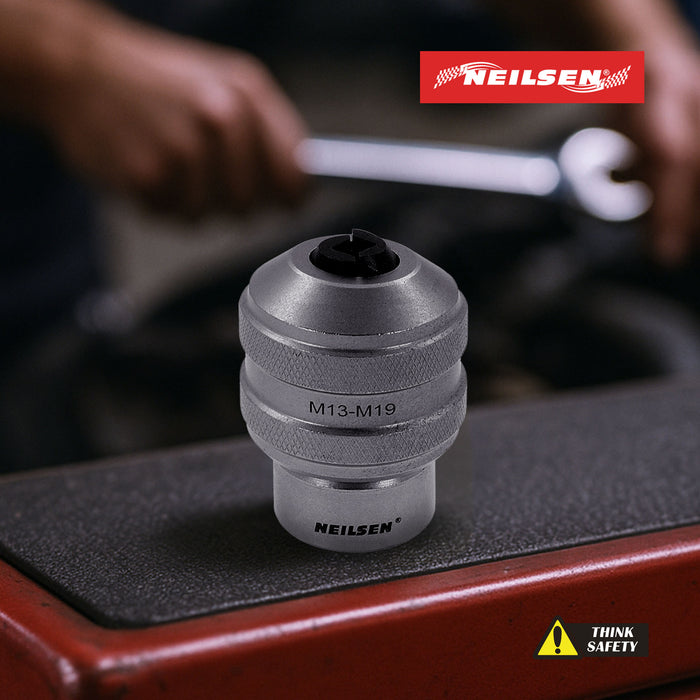 CT6585 - Adjustable Tap Chuck Socket 1/2"Dr  M13-M19