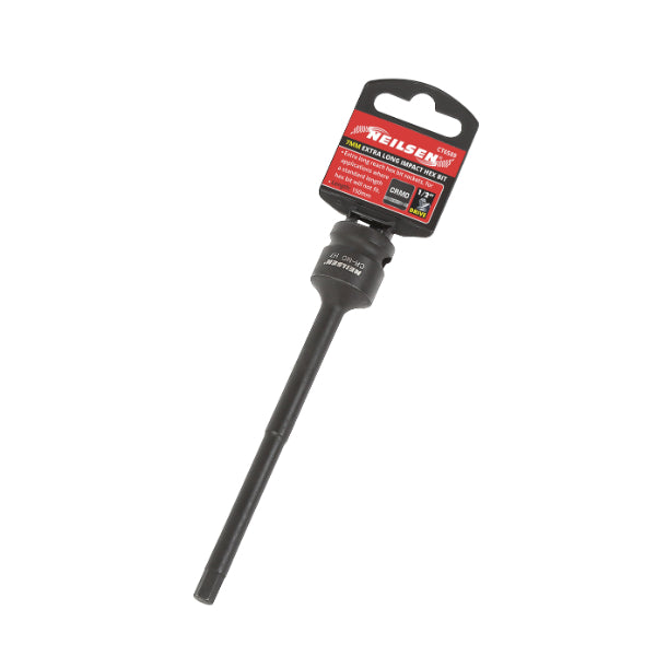 CT6589 - Impact Hex Bit  7mm  1/2"Drive Extra Long