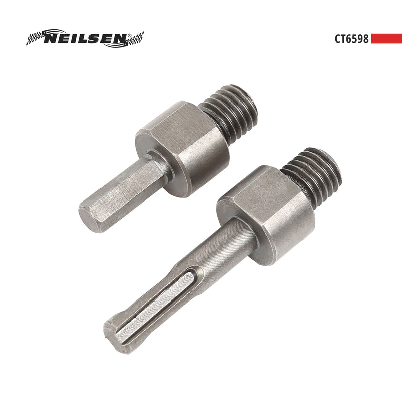 CT6598 - 2pc Adaptors For Rotary Wire Brush