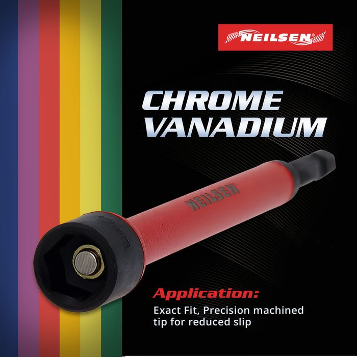 CT6599 - Magnetic Nut Setter Set 6pc Colour Coded