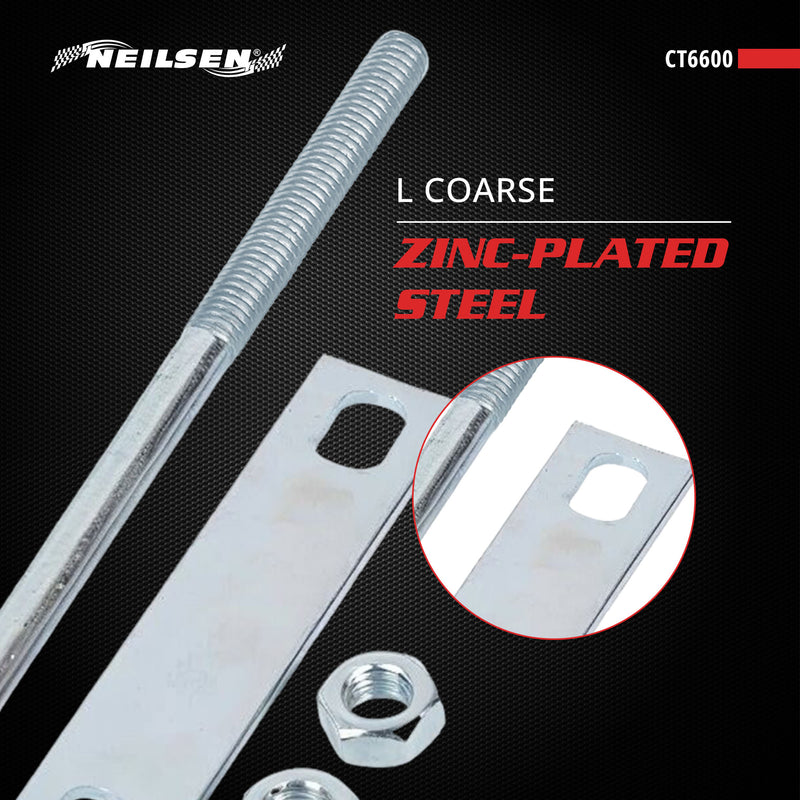 CT6600 - Square Bent U-Bolt 3/8in x 3in x 7in