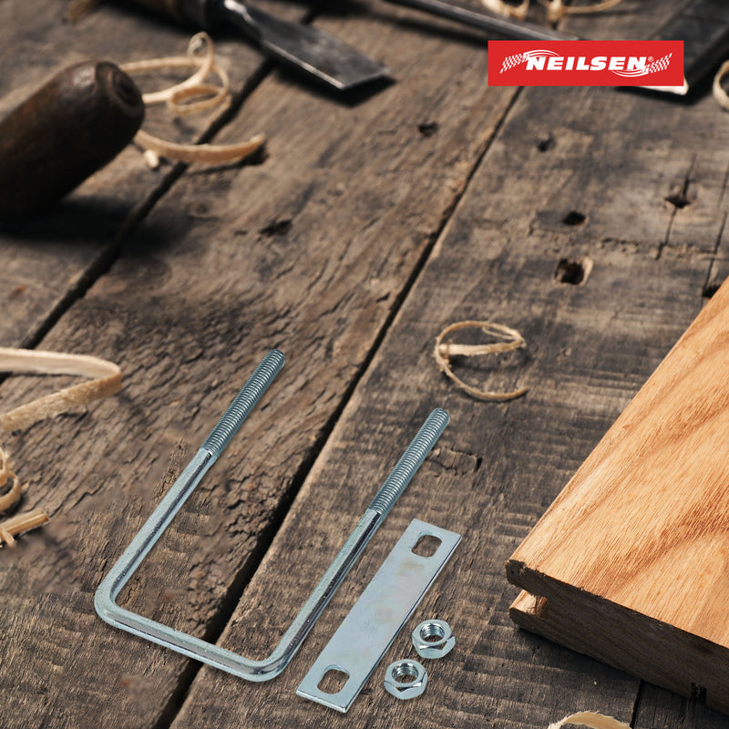 CT6600 - Square Bent U-Bolt 3/8in x 3in x 7in