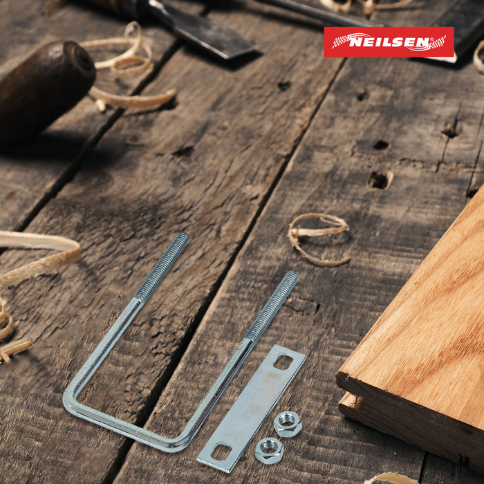 CT6600 - Square Bent U-Bolt 3/8in x 3in x 7in