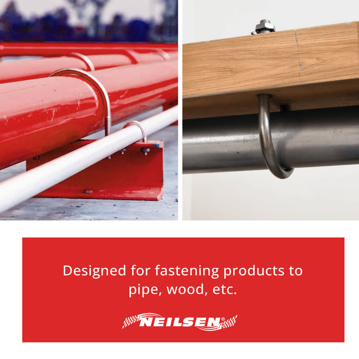 CT6601 - U-Bolt 1/2in x 3 1/2in x 5 3/4in