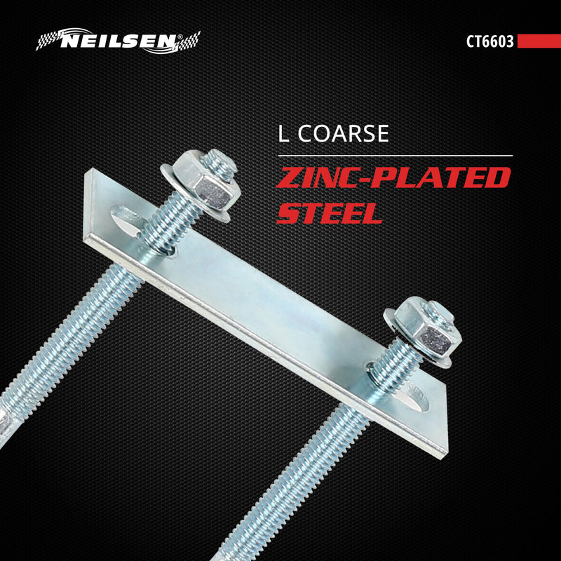 CT6603 - Square Bend U-Bolt 5/16in x 2in x 3/4in