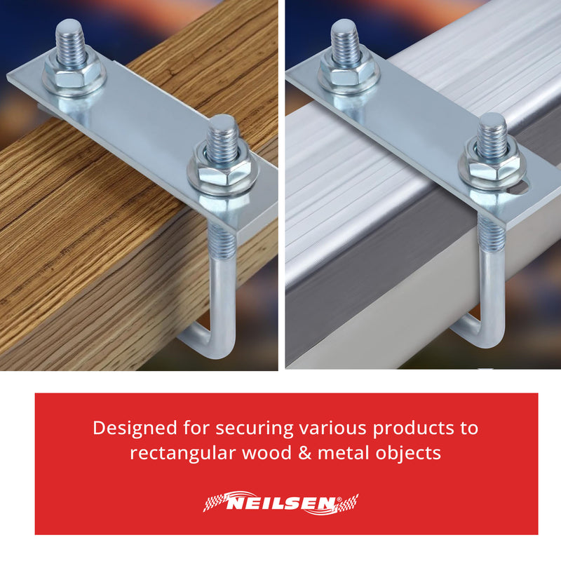 CT6603 - Square Bend U-Bolt 5/16in x 2in x 3/4in