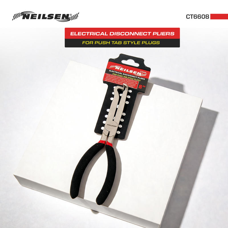 CT6608 - Electrical Disconnect Pliers For Push Tab Style Plugs