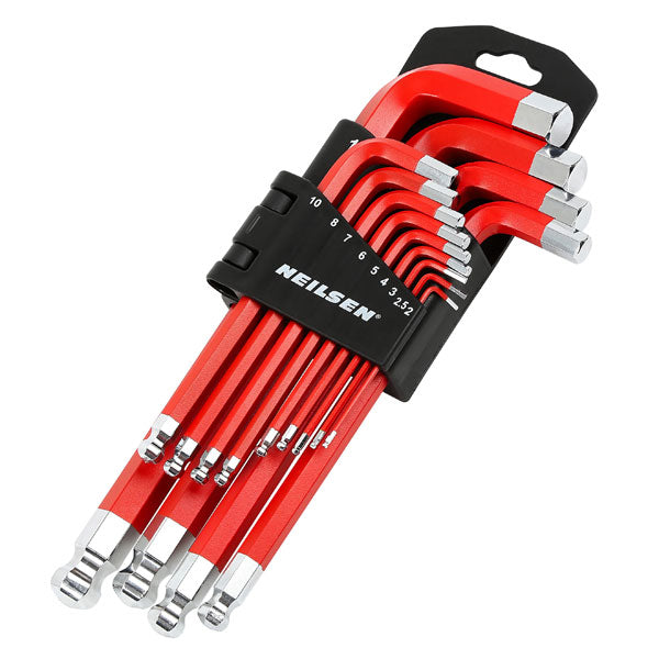CT6613 - 13pcs Jumbo Ball Ended Hex Key Set With Magnet