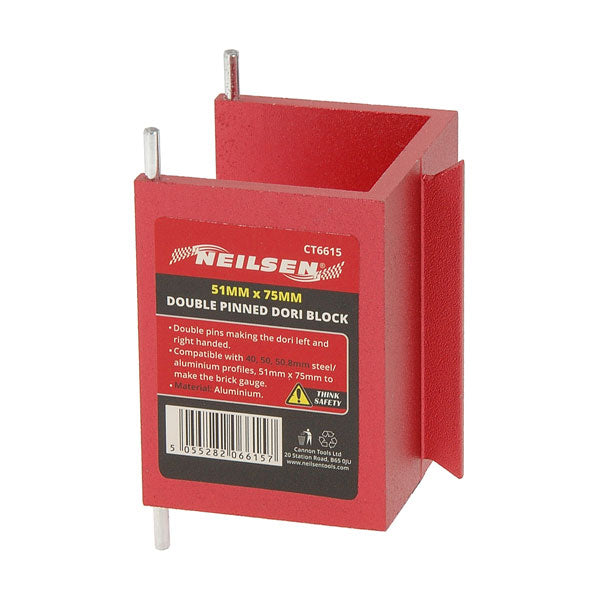 CT6615 - Double Pinned Dori Block 51mm x 75mm