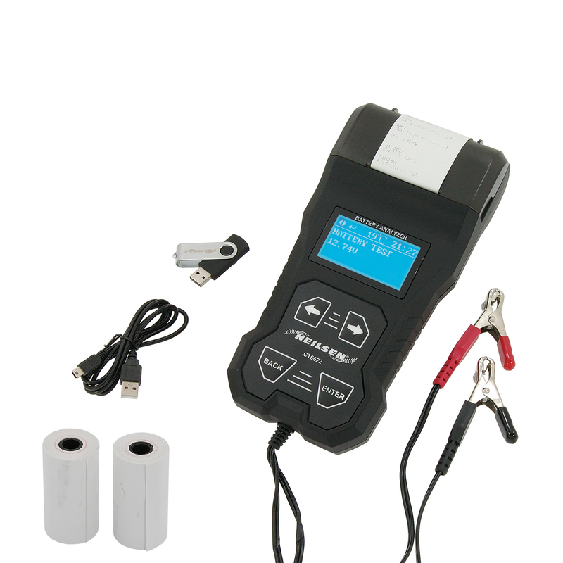 CT6622 - Battery Tester with Printer
