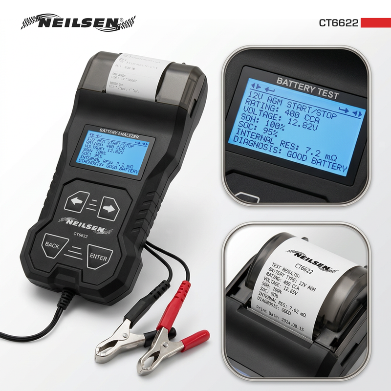 CT6622 - Battery Tester with Printer