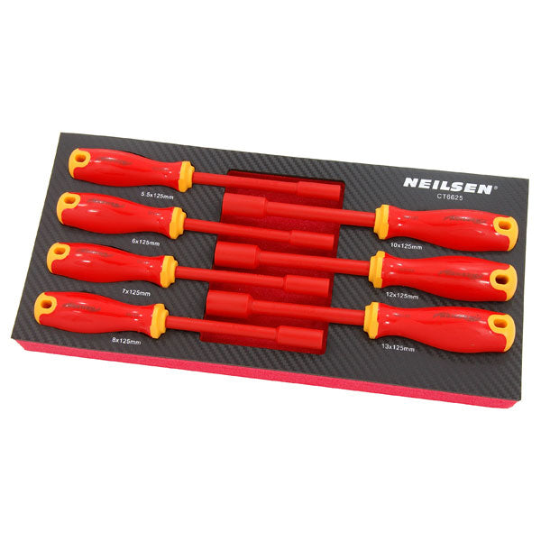 CT6625 - 7pc VDE Hex Nut Driver 5.5-13mm