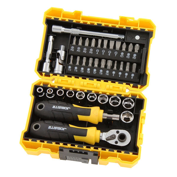CT6646 - 37pc Ratchet Handle & Screwdriver Bit Set