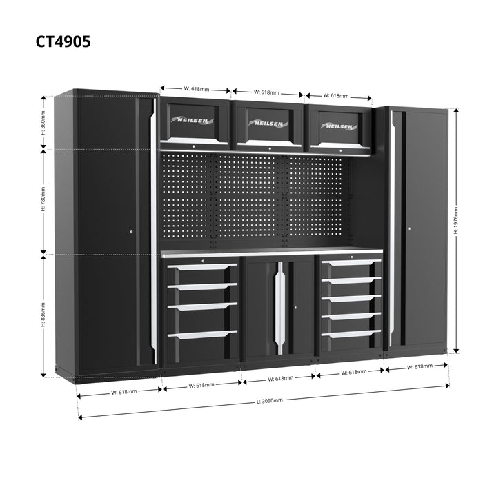 CT4905 - Garage Storage System - Black