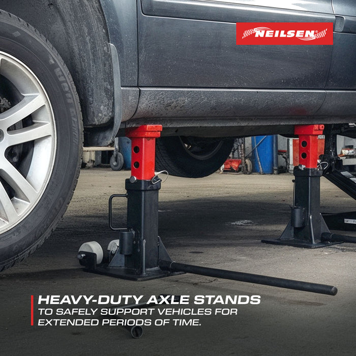 CT6669 - Axle Stands 12-Ton Heavy Duty