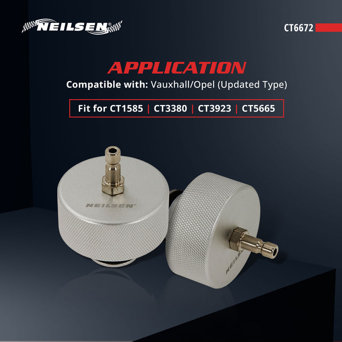 CT6672 - Coolant Pressure Test Cap For Vauxhall / Opel