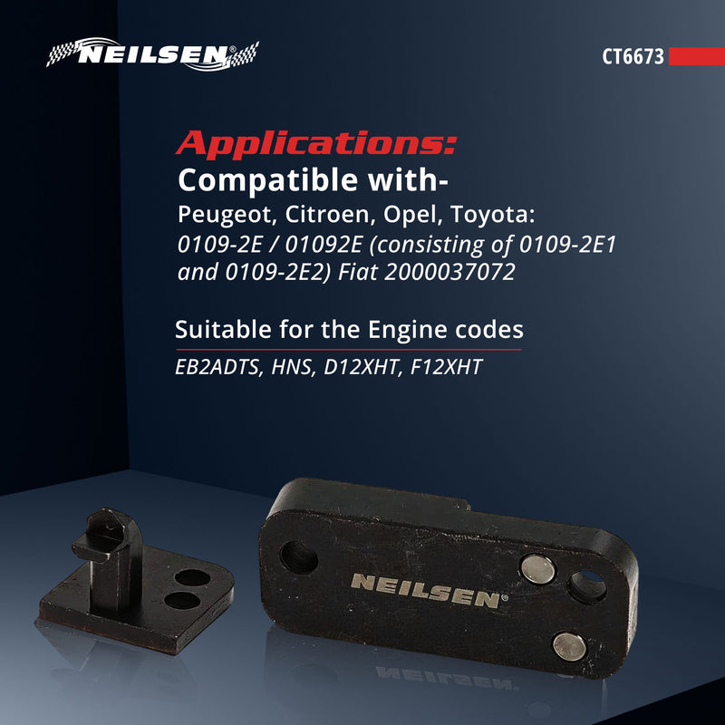 CT6673 - Exhaust Camshaft Holding and Adjusting Tool For EB2ADTS PSA, Fiat, Opel, Toyota