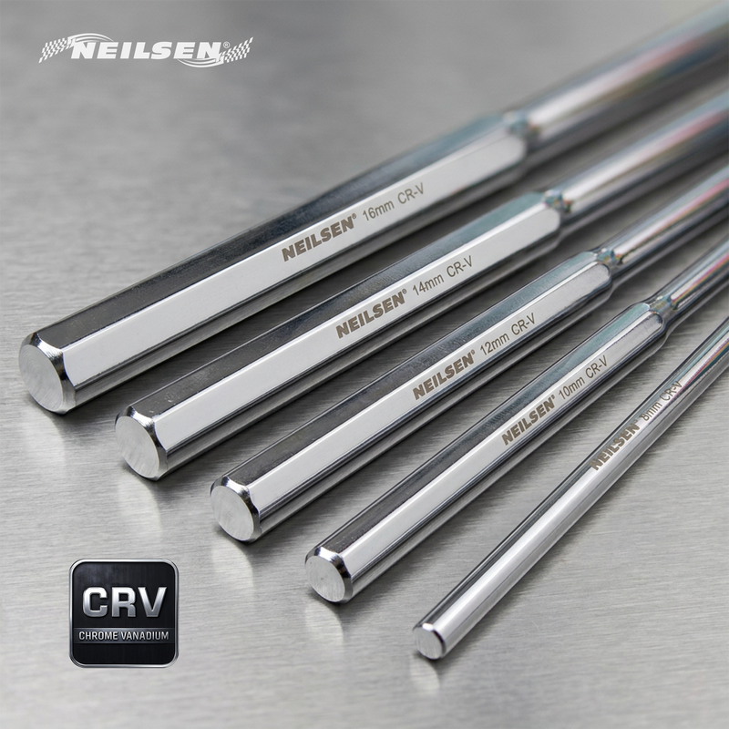 CT6676 - 5pcs 350mm Extra-Long Pin Punch Set