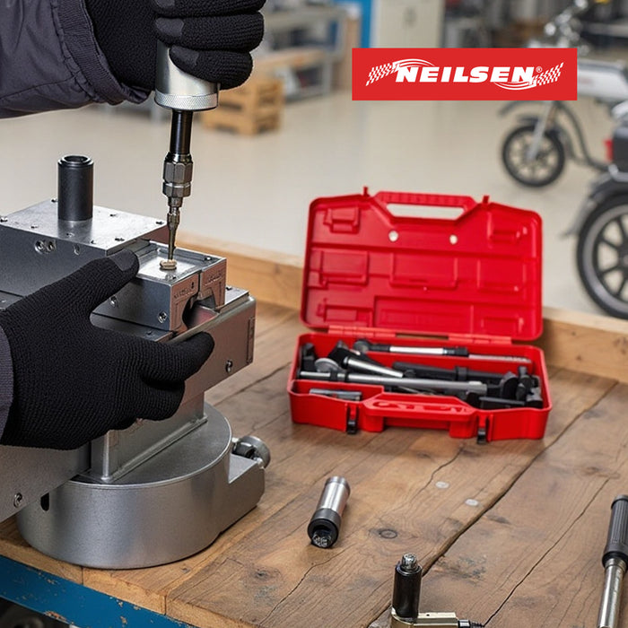 CT6684 - 12pc Thread Adapter Set With Slide Hammer 700G