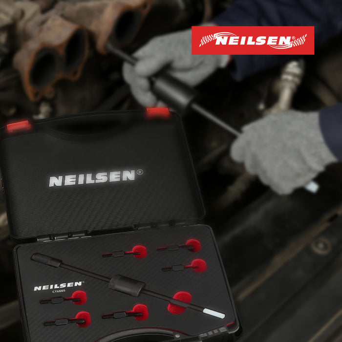 CT6685 - 8pc Thread Adapter Set With Slide Hammer 200G