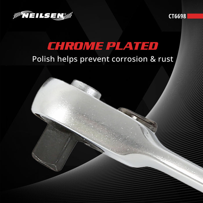 CT6698 - 2pc Micro Ratchet Set 1/4Drive