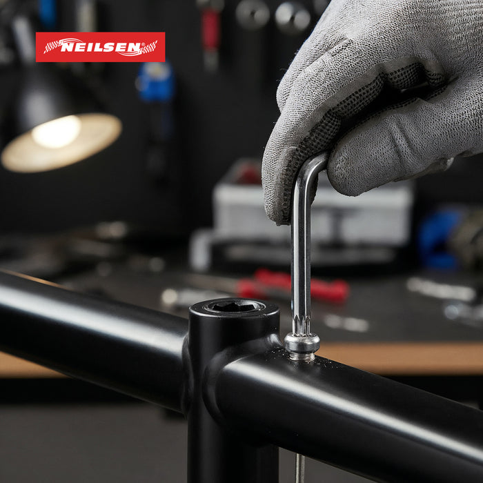 CT6719 - L Type Wrench Set Short Spline M4 - M18 9pc