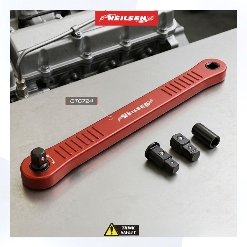 CT6724 - 5pc Sideways Extension Ratchet Set
