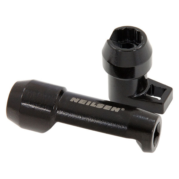 CT6731 - 2pc 17MM Fuel Injector Sockets For Ford Power Stroke 6.7L Diesel F250 F350 Truck