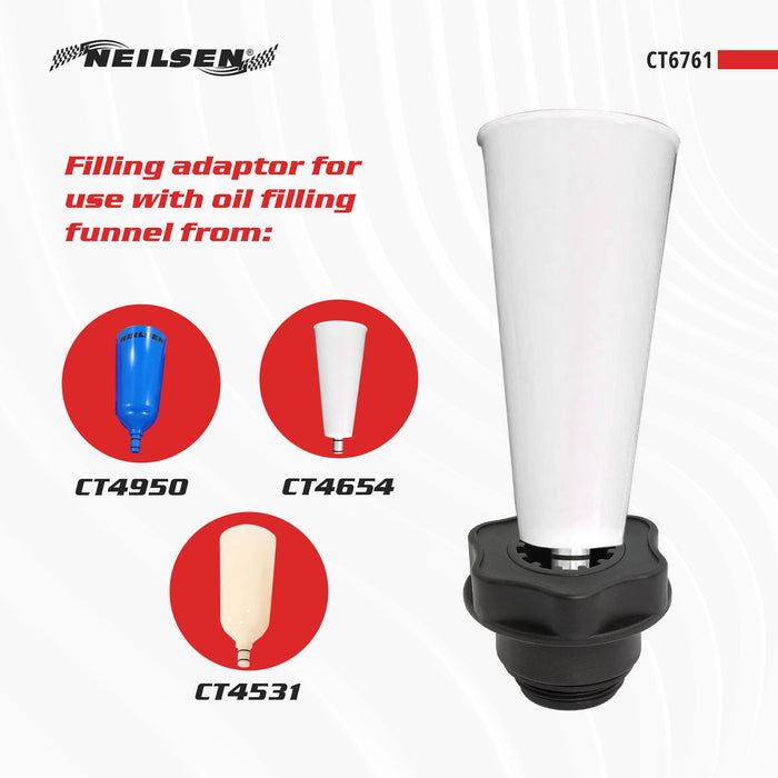 CT6761 - Oil Filing Funnel Adapter For Volvo Renault Opel Nissan  1.9DTI 1.9DCI