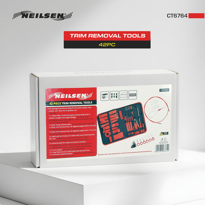 CT6764 - 42pc Trim Removal Tools