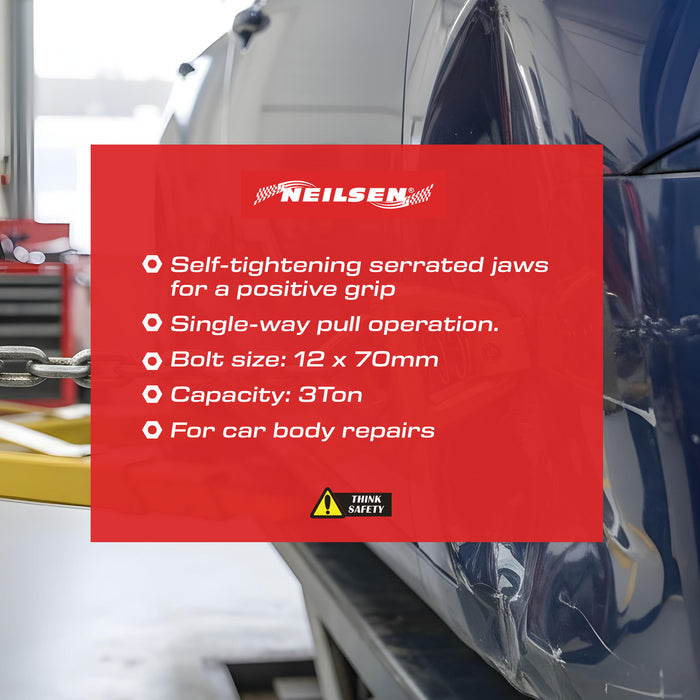 CT6766 - Mini Clamp Vehicle Repair Tool Body Self-tightening Frame