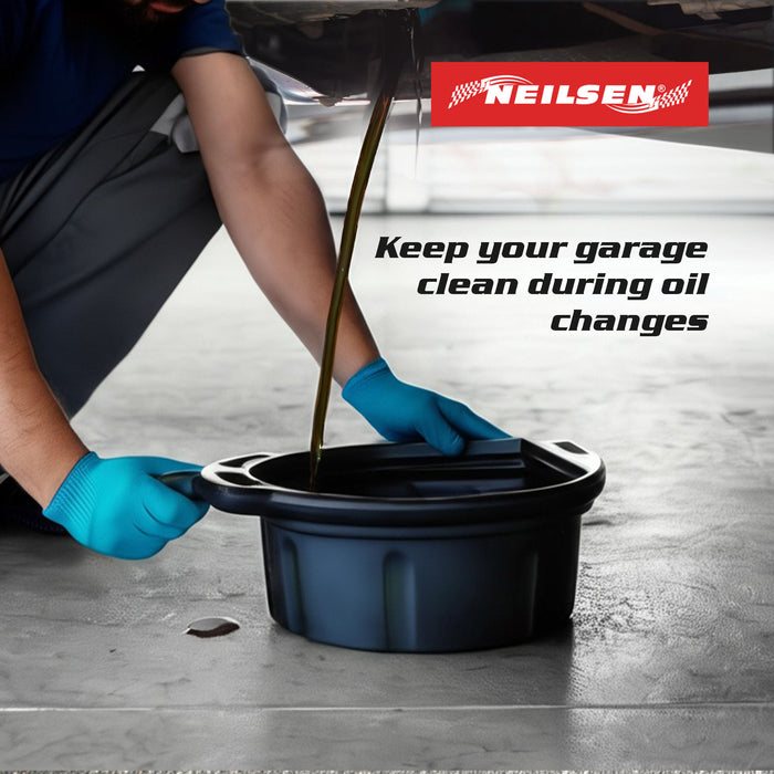 CT6785 - 8L Oil Drain Pan With Nozzle