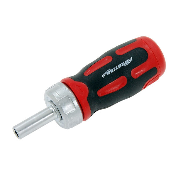 CT6806 - 6-IN-1 Stubby Ratchet Screwdriver Set