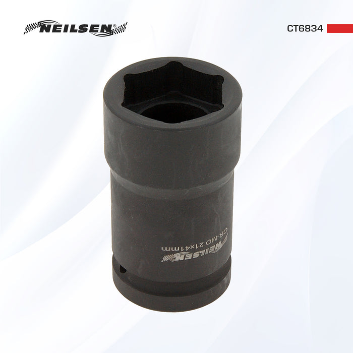 CT6834 - Budd Wheel Nut Socket Set 1 Inch Dr 21mm x 41mm