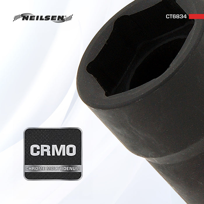 CT6834 - Budd Wheel Nut Socket Set 1 Inch Dr 21mm x 41mm