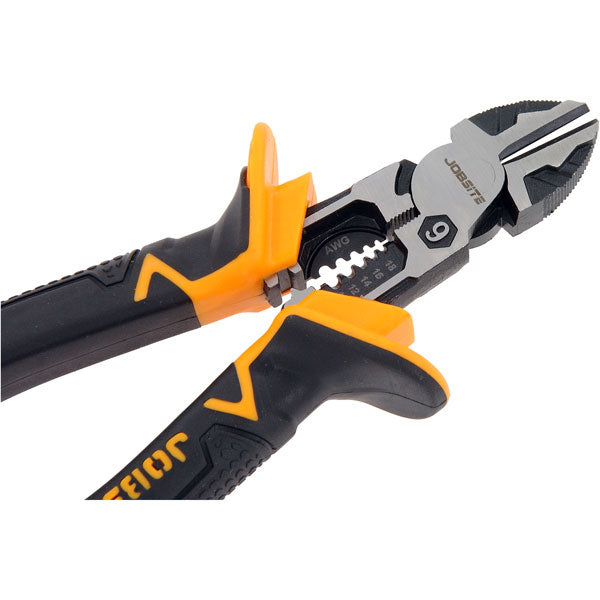 CT6844 - Multifunctional Side Cutter Pliers Wire Stripper  / Crimper / Cutter  200mm