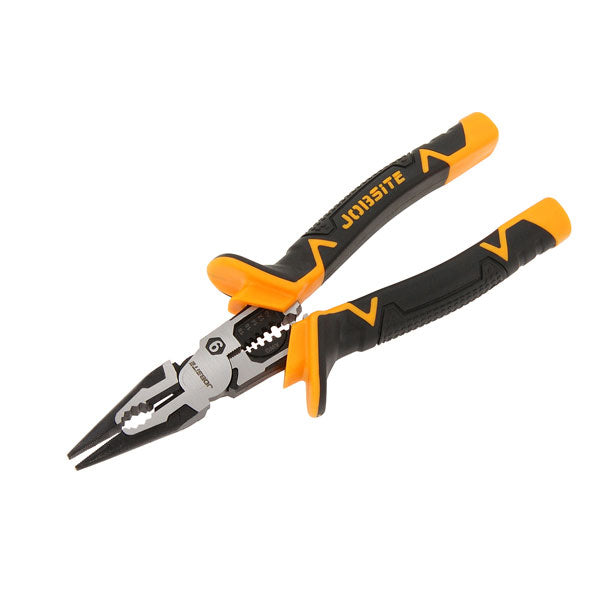 CT6845 - Multifunctional Long Needle Nose Plier  Wire Stripper /  Crimper / Cutter 225mm