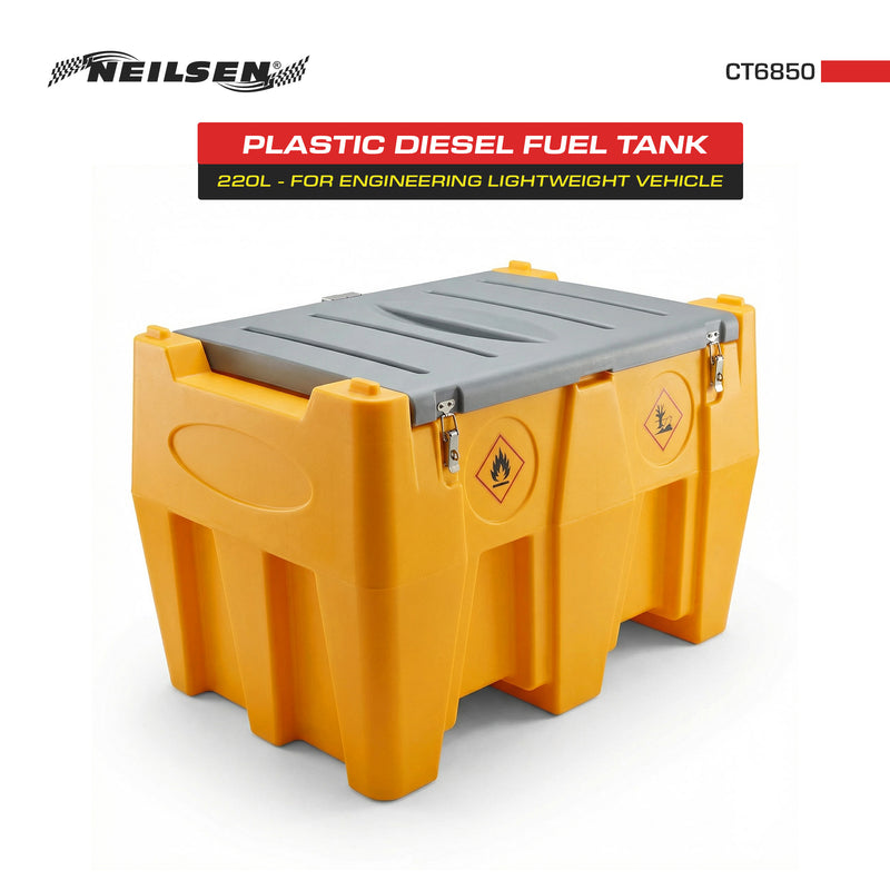 CT6850 - 220L Plastic Diesel Fuel Tank For Engineering Lightweight Vehicle