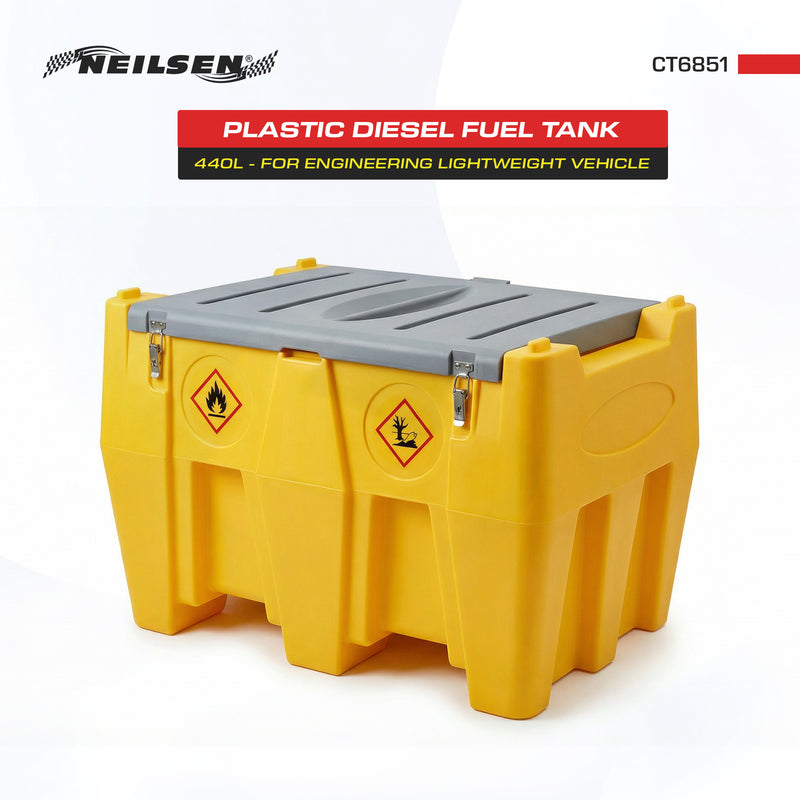 CT6851 - 440L Plastic Diesel Fuel Tank  for Engineering Lightweight Vehicle