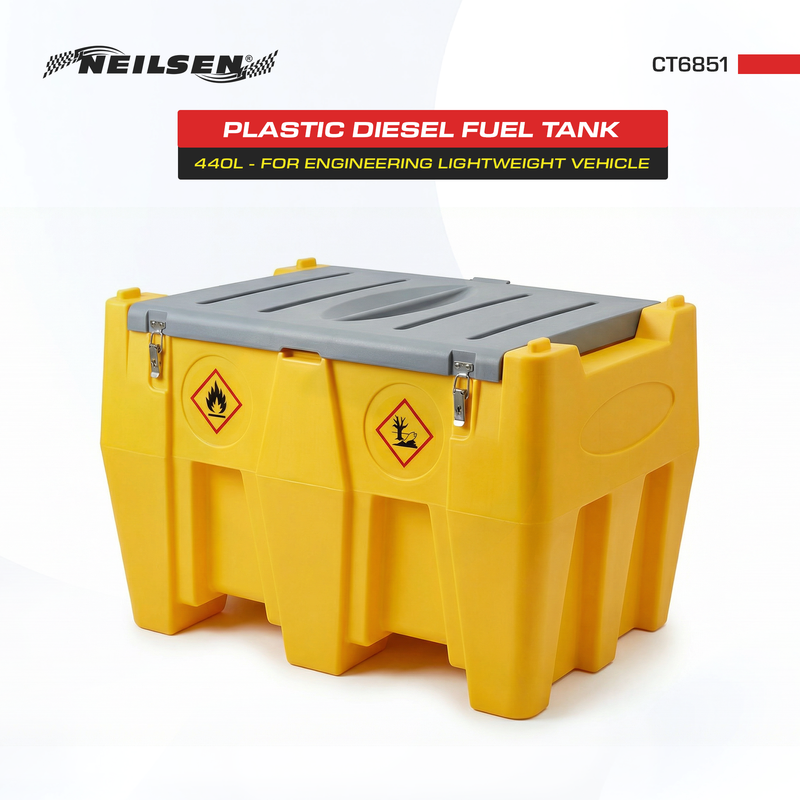 CT6851 - 440L Plastic Diesel Fuel Tank  for Engineering Lightweight Vehicle