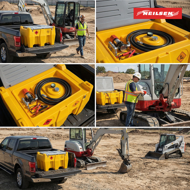 CT6851 - 440L Plastic Diesel Fuel Tank  for Engineering Lightweight Vehicle