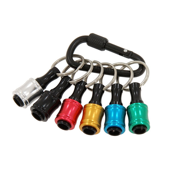 CT6866 - 6pc 1/4inch Hex Shank Bits & Extension Bar Holder