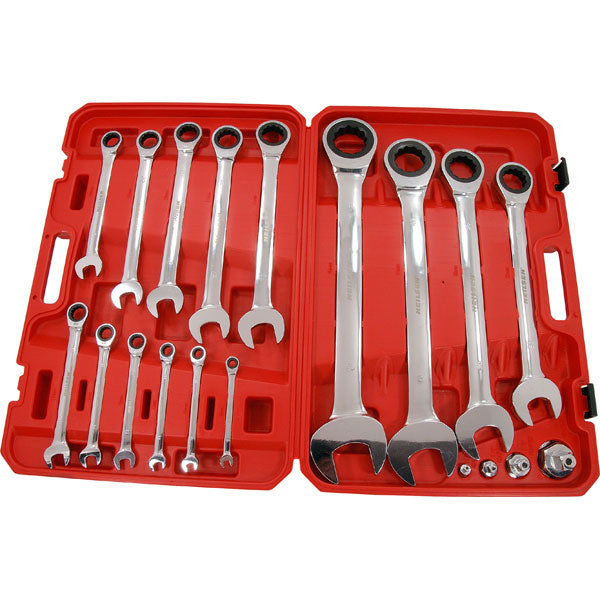 CT6867 - 19pc Ratcheting Combination Wrench Set 8-46mm