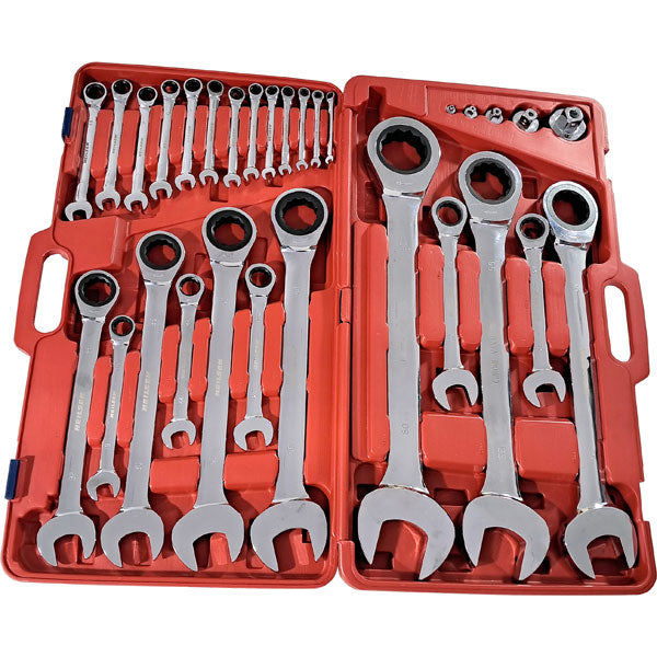 CT6868 - 30pc Ratcheting Combination Wrench Set 6-60mm