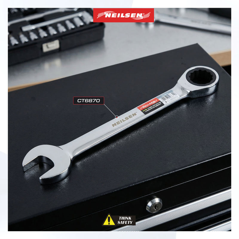 CT6870 - Jumbo Ratcheting Combination Wrench - 36mm