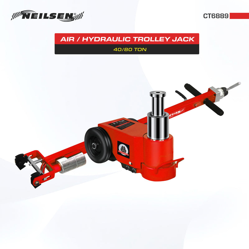 CT6889 - Air Hydraulic Jack 40/80 Ton