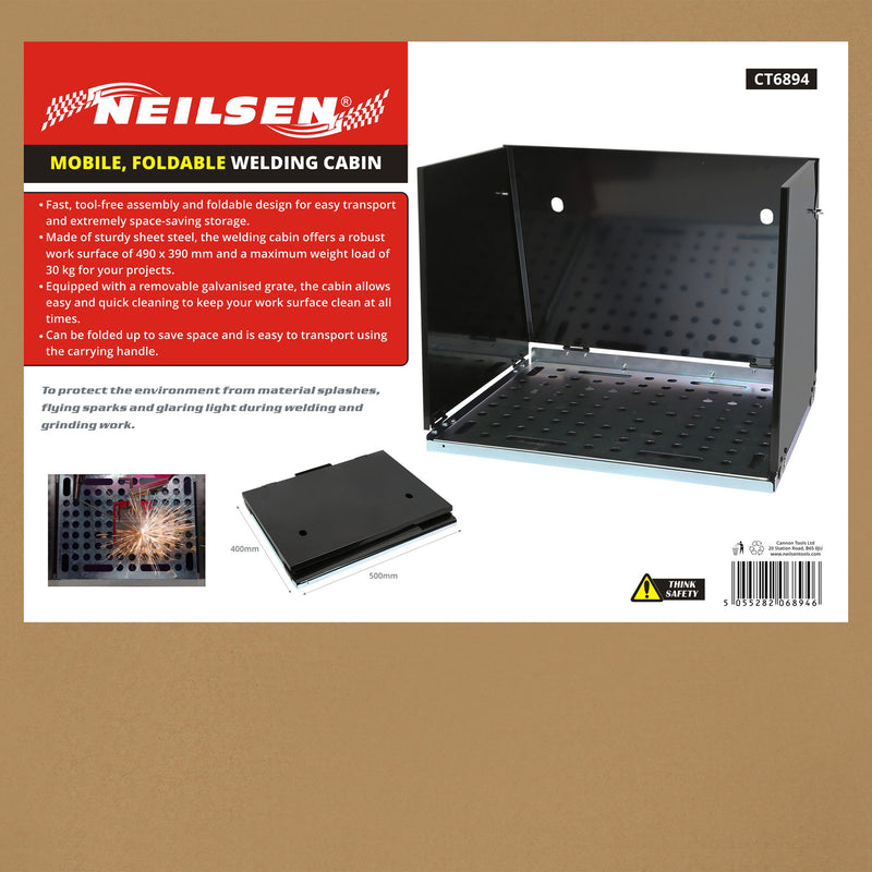 CT6894 - Mobile, Foldable Welding Cabin