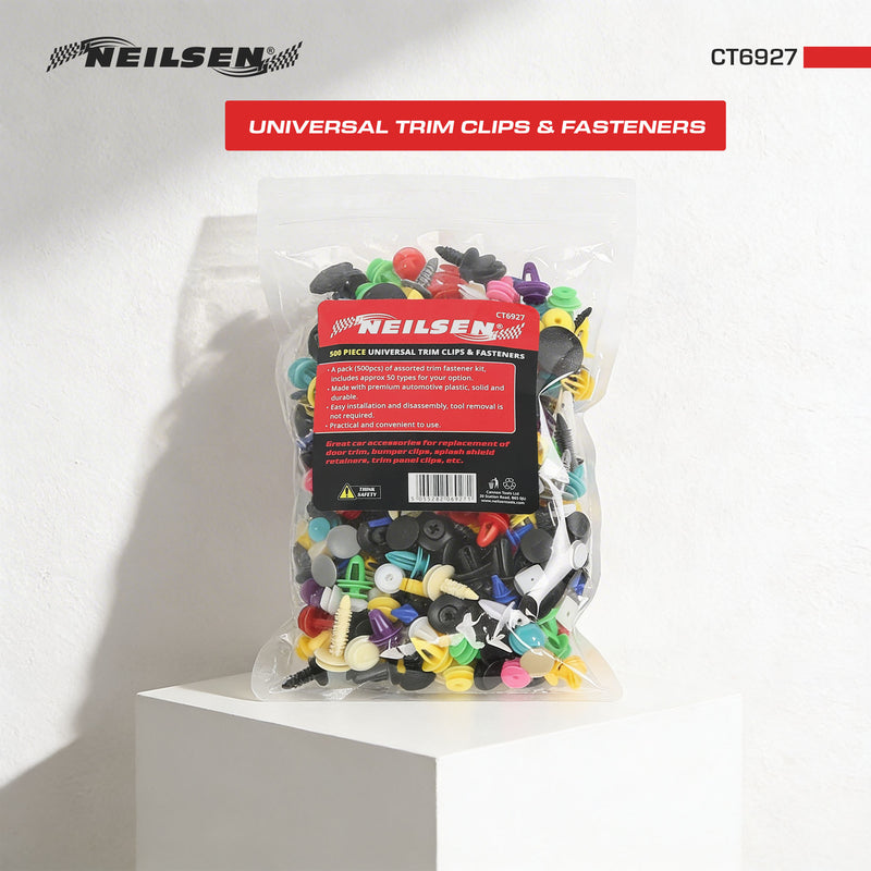CT6927 - 500pcs Universal Trim Clips and Fasteners
