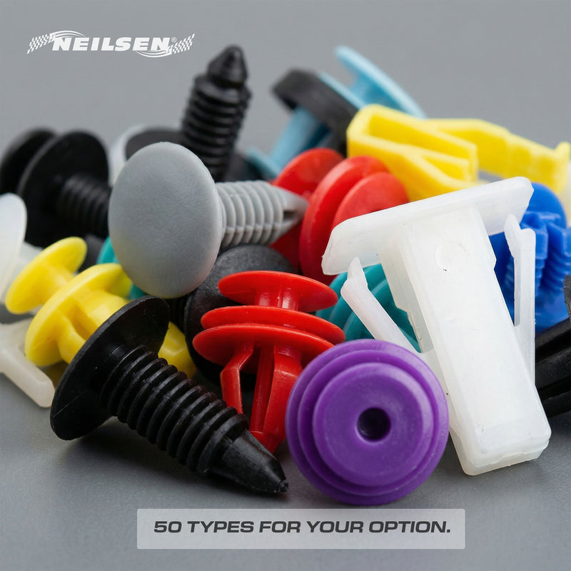 CT6927 - 500pcs Universal Trim Clips and Fasteners